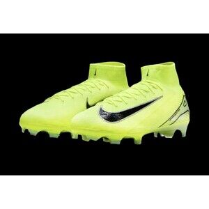Men's Size 5 Nike Zoom Mercurial Superfly 10 Elite FG Volt Black FQ1454-700 New